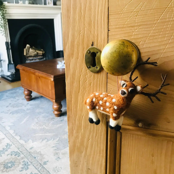 Stag Felt Ornament