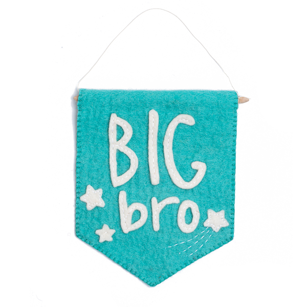 Felt Big Bro Banner Flag