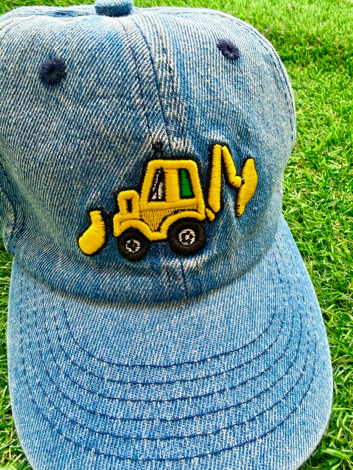 Backhoe Denim Hat (4-8 years)