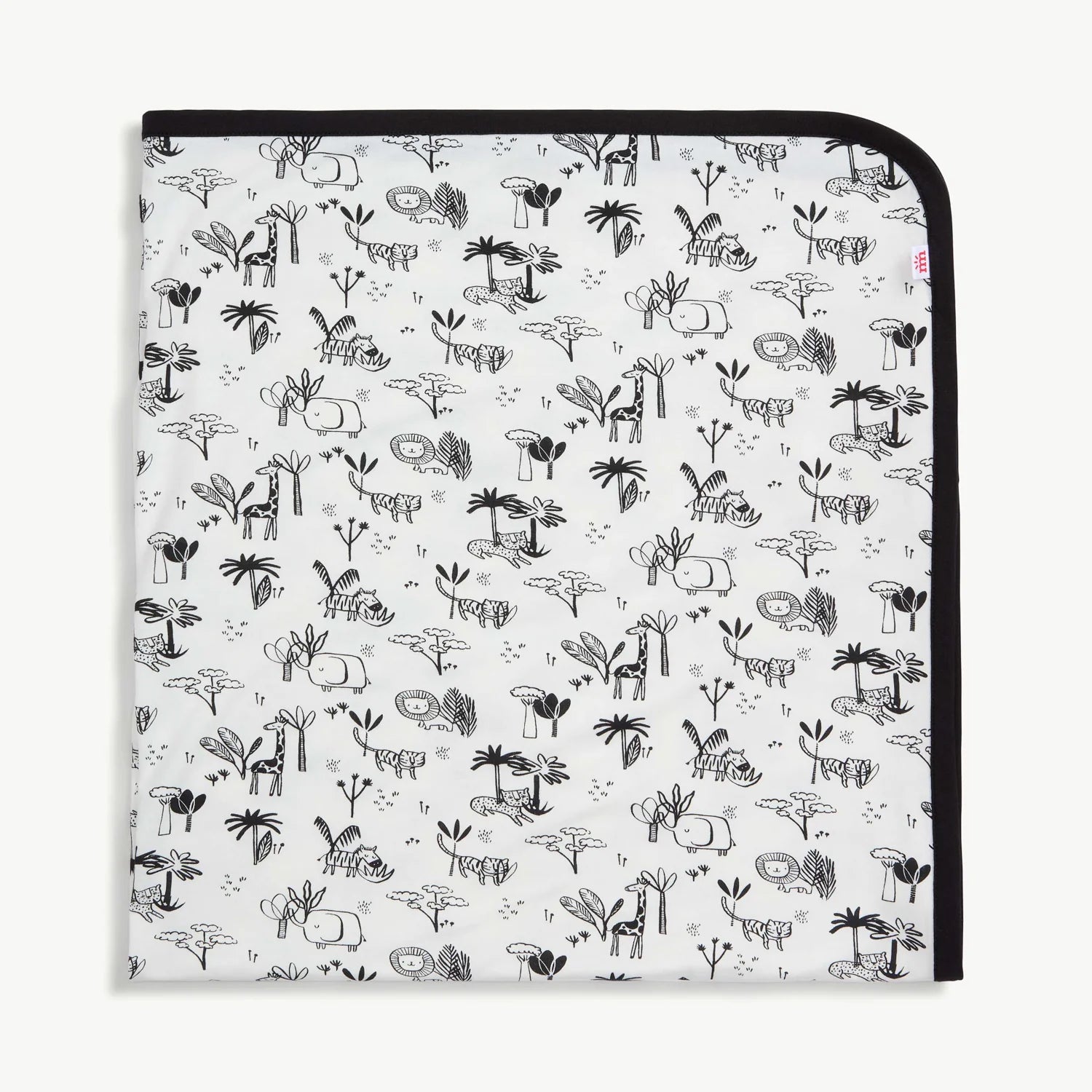 Animal Safari Modal Swaddle Blanket