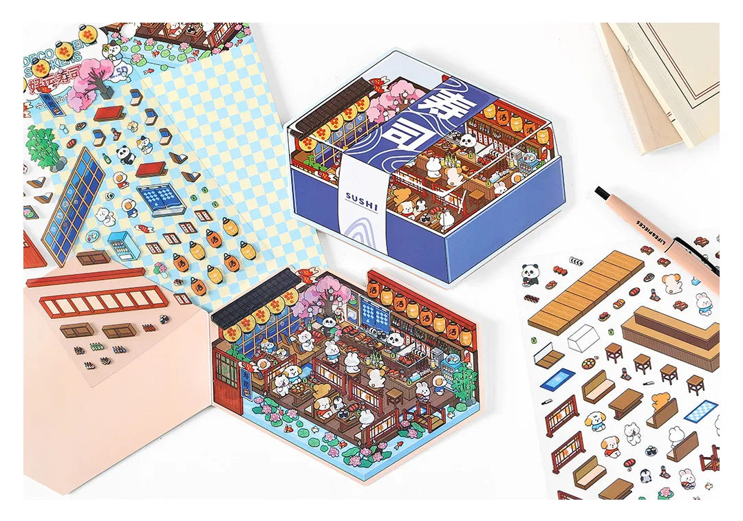 Sticker Scene Set