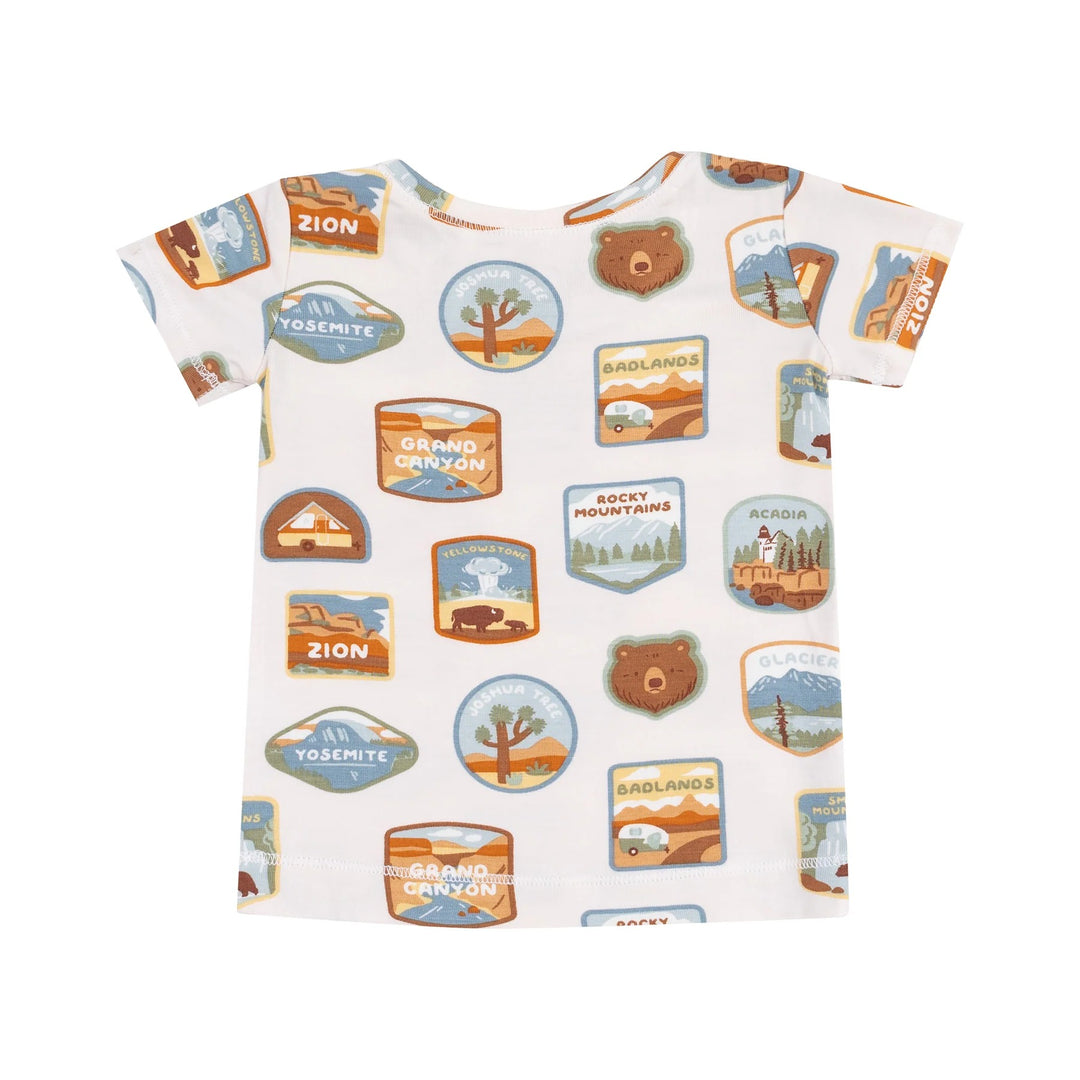 National Parks Patches S/S Lounge Set