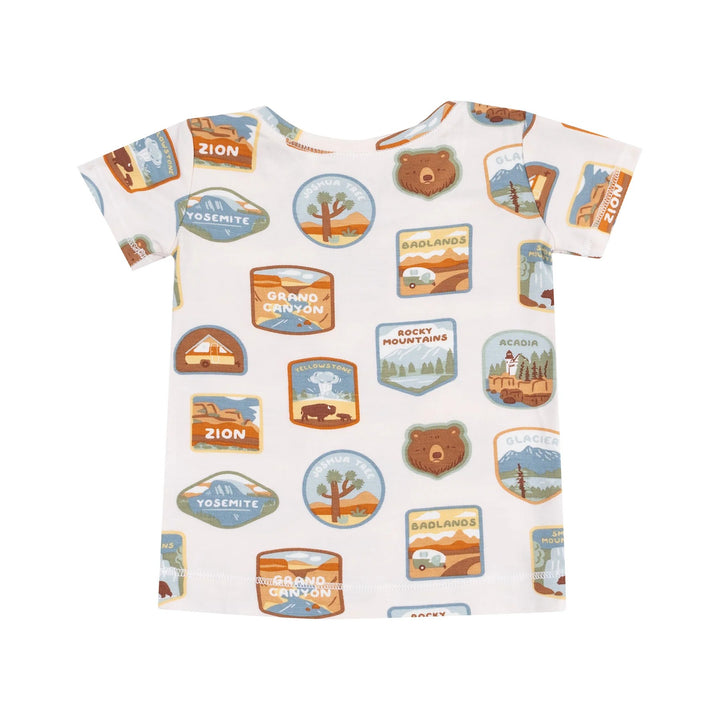 National Parks Patches S/S Lounge Set