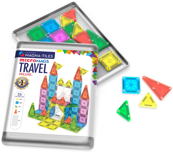 Magna-Tiles Travel Set Deluxe 55pc Set