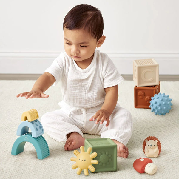 Itzy Textured Soft Blocks Set