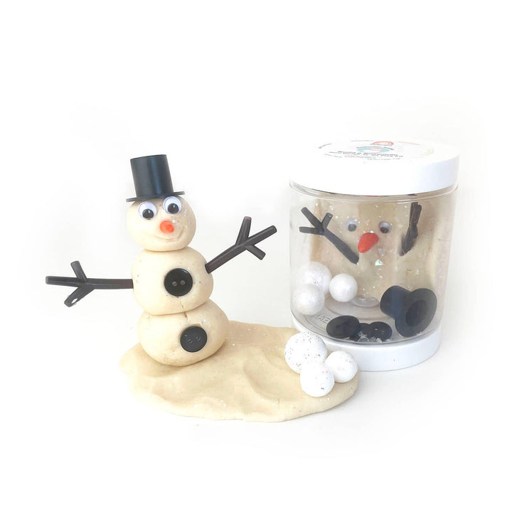 Snowman Mini Dough to Go