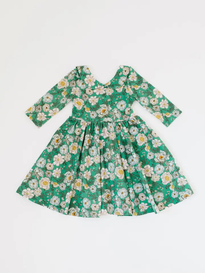 Vintage Greens Rubina Twirl Dress