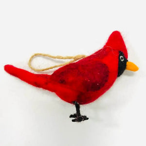 Red Cardinal Felt Ornament