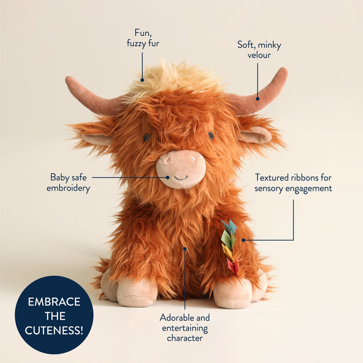 Sweetie Snuggles Plush Highland Cow