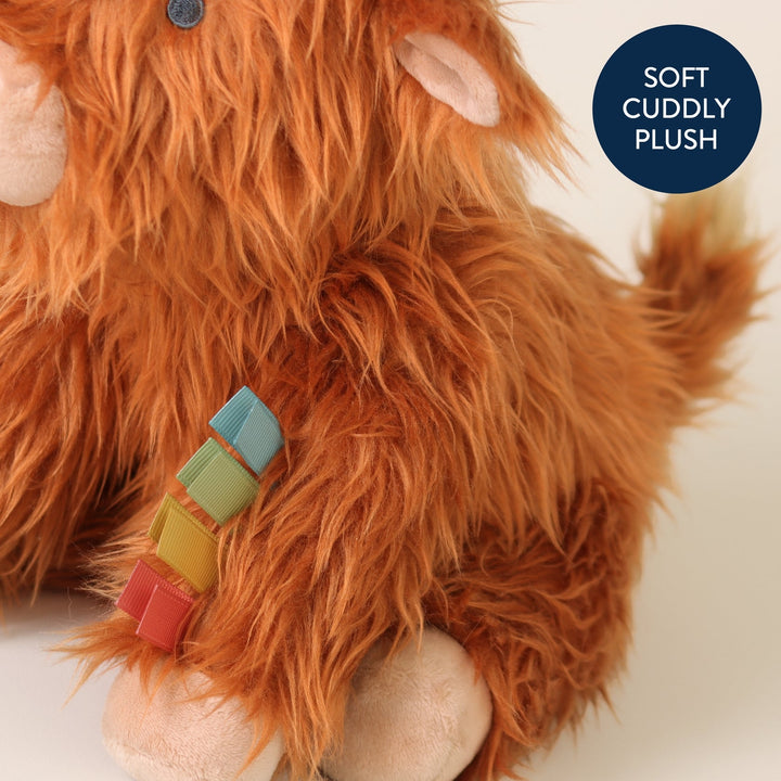 Sweetie Snuggles Plush Highland Cow