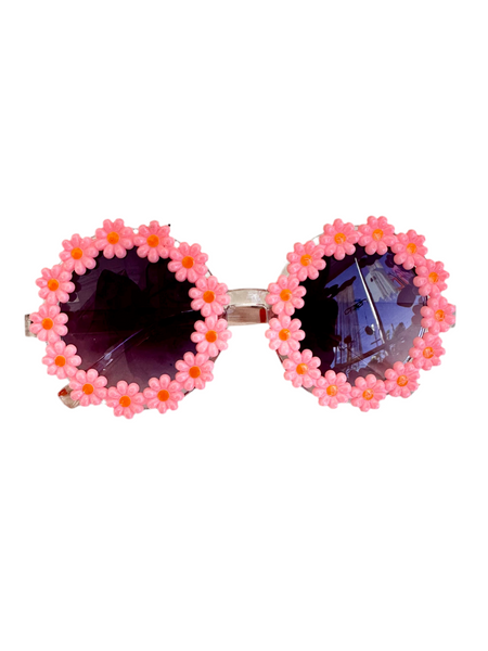 Pink Daisies Frame Sunglasses (3-8 years)