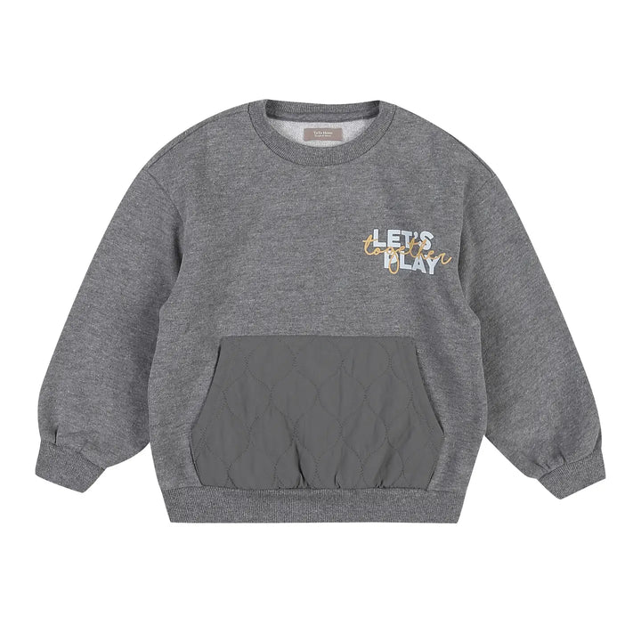 Let's Play Wilby Quilted Sweatshirt