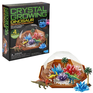 Crystal Growing Dino Terrarium