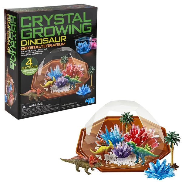 Crystal Growing Dino Terrarium