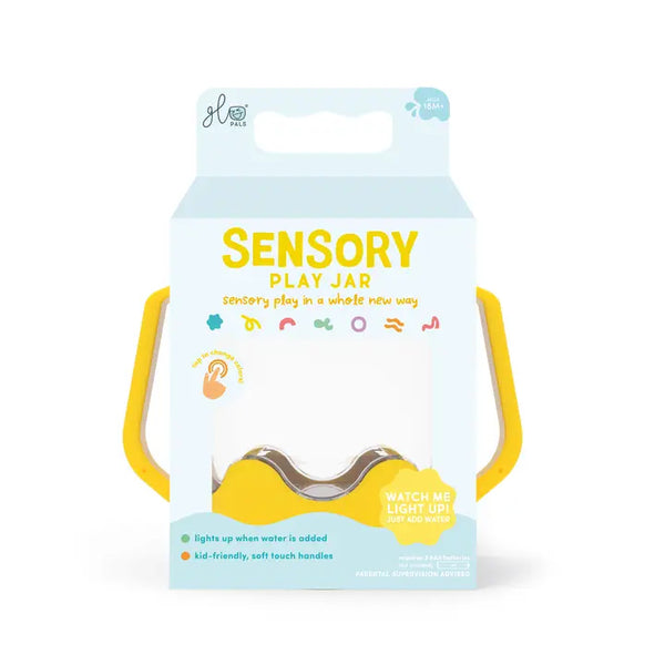 Yellow Sensory Play Jar