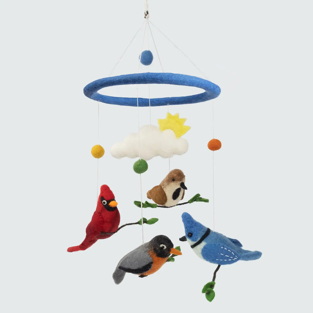 Mobile Felt Bird