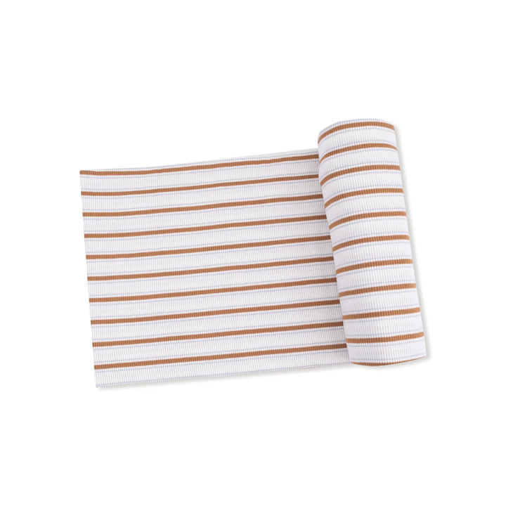 Brown Vintage Stripe Swaddle 45x45