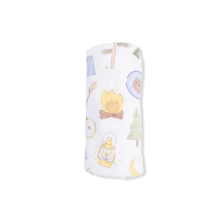 Camping Blue Swaddle