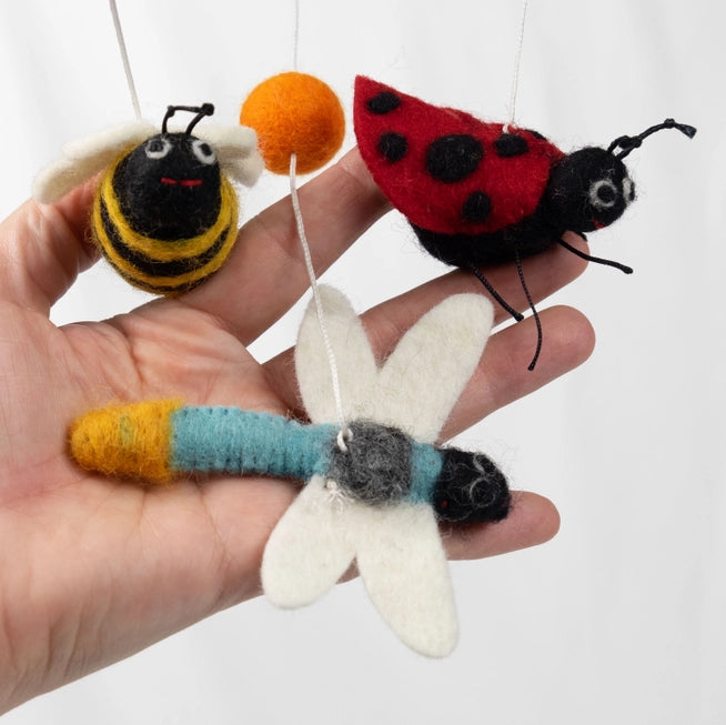 Garden Critters Felt Mobile