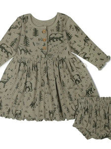 Forest Folk Organic Twirl Dress