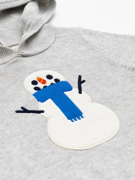 Cheery Snowmen Knit Sweatsuit