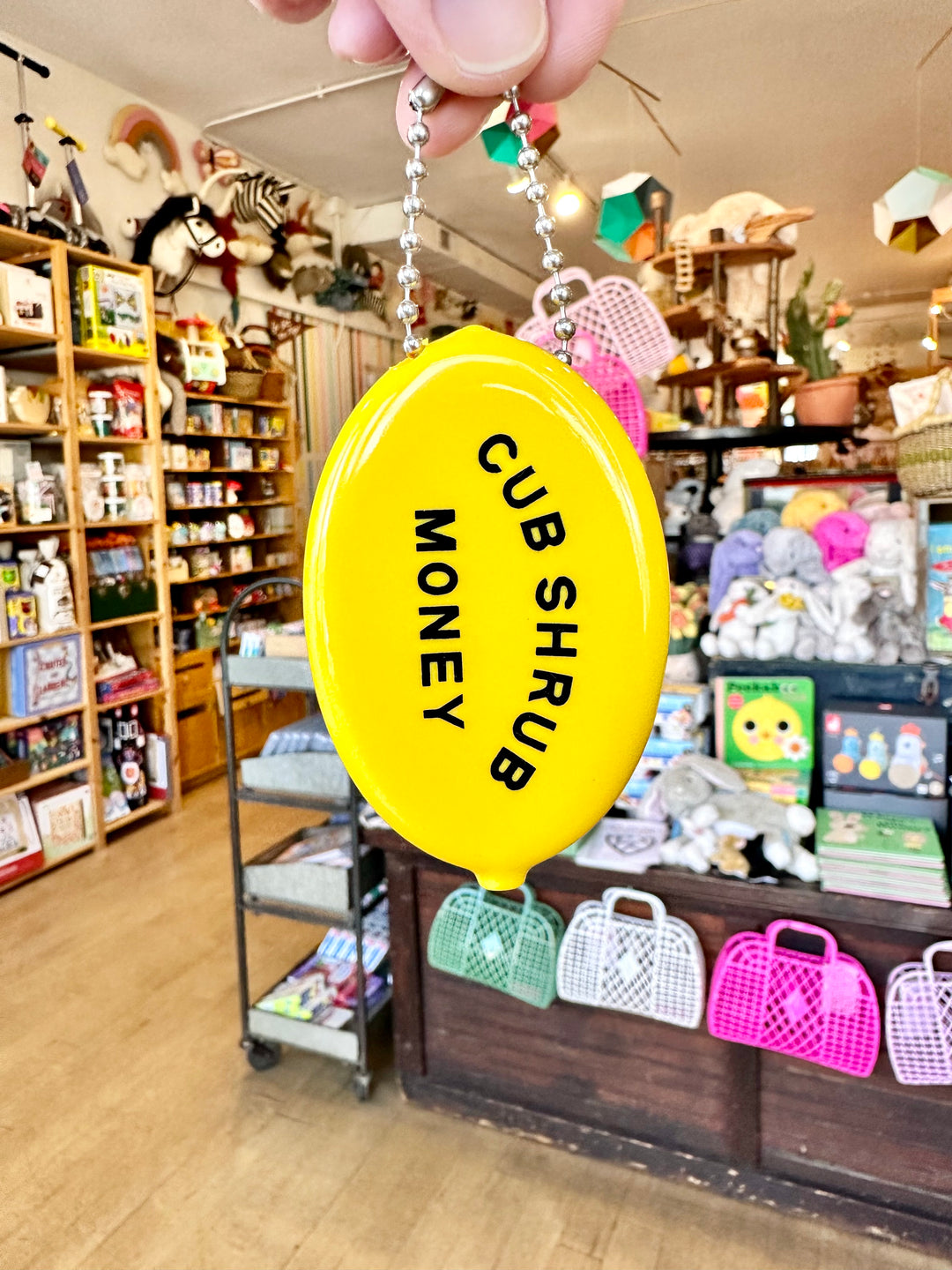 Coin Pouch - Cub Shrub Money yellow/black