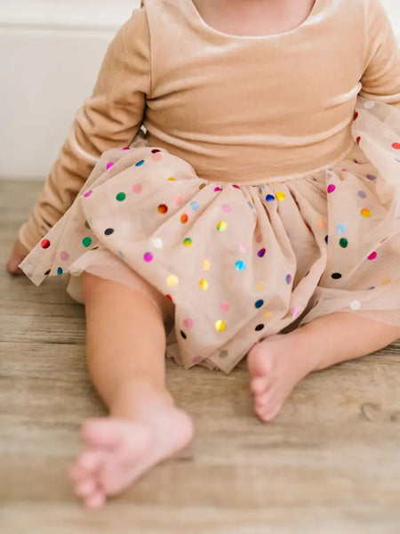 Confetti Cream Carly Romper