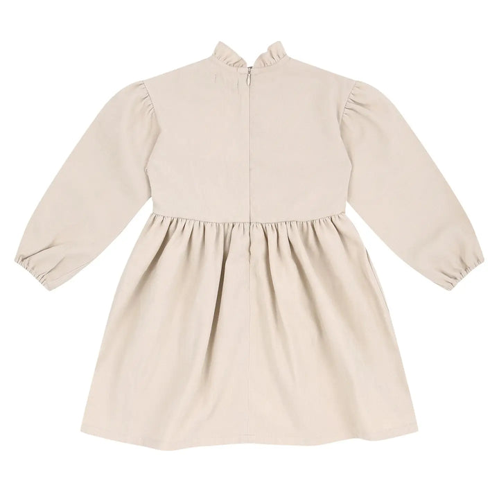 Dorothy Ruffled Neck Dress + Suspender Skirt Set