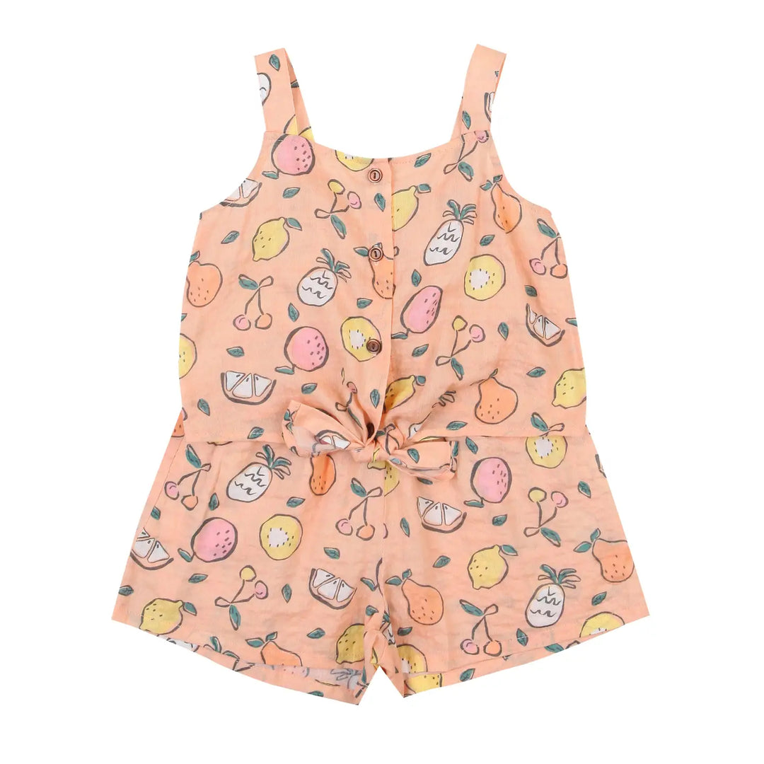 Sweetie Fruit Tie Tank & Shorts Set