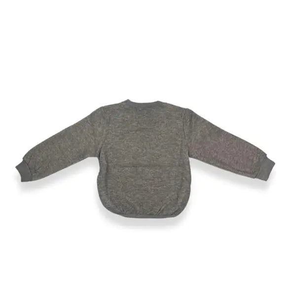 Grey Little Who Elephant Patch Sweatshirt