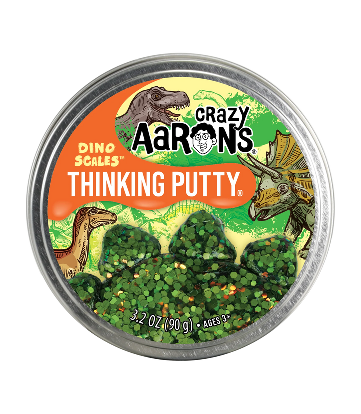 Dino Scales 4" Thinking Putty Tin