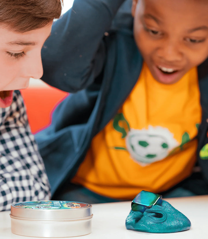 Happy Earth Magnetic Storms 4" Thinking Putty Tin