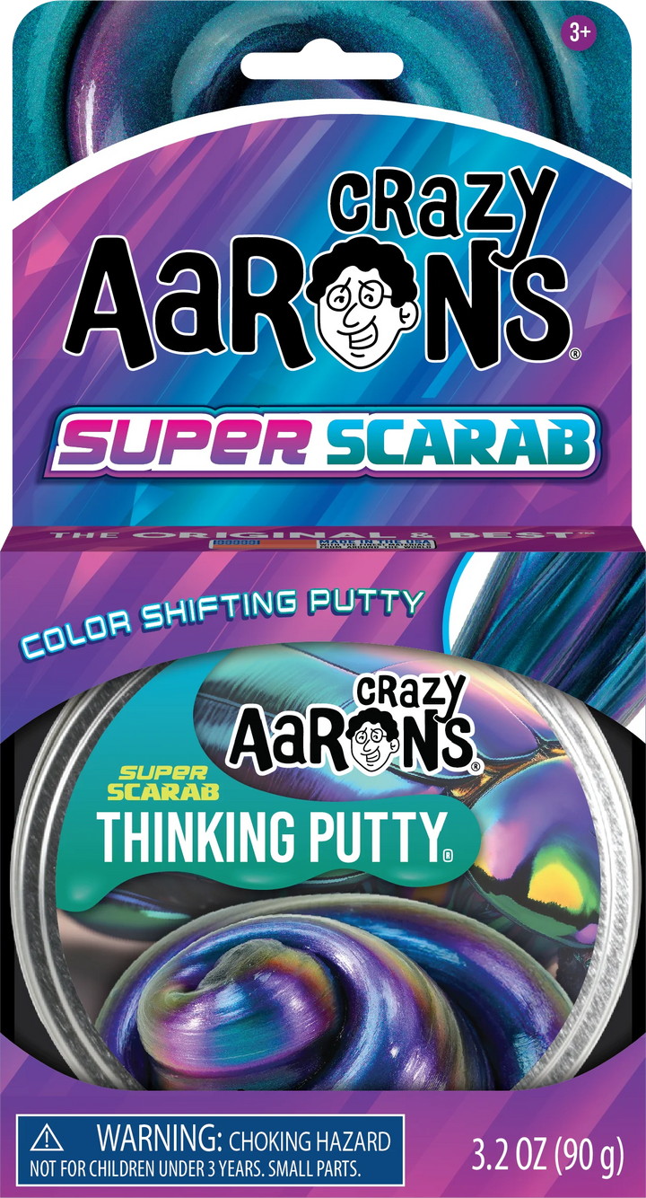 Super Scarab 4" Thinking Putty Tin
