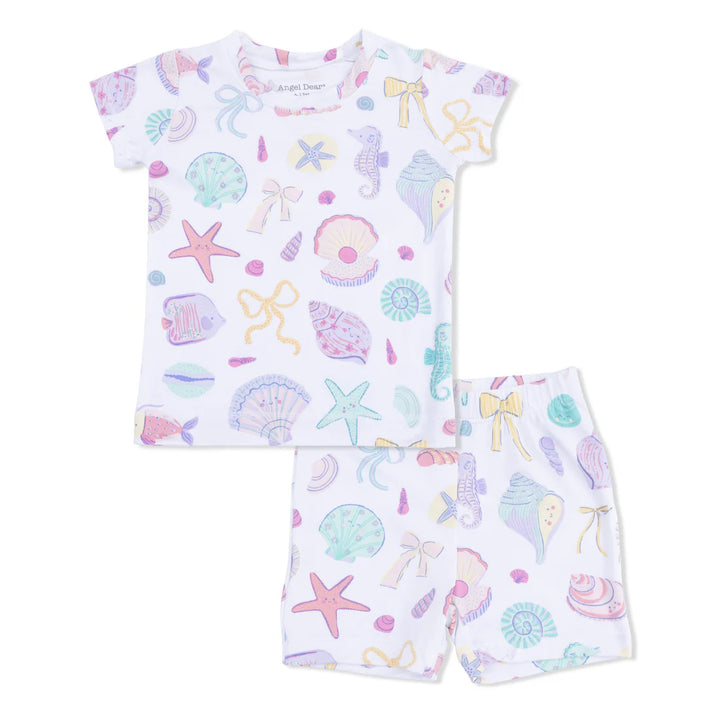 Ivory Beach Days S/S Pajama Set