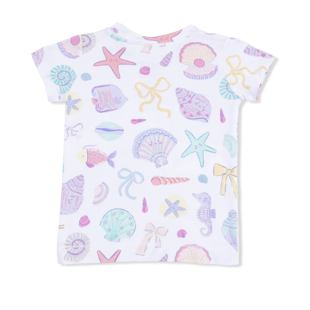 Ivory Beach Days S/S Pajama Set