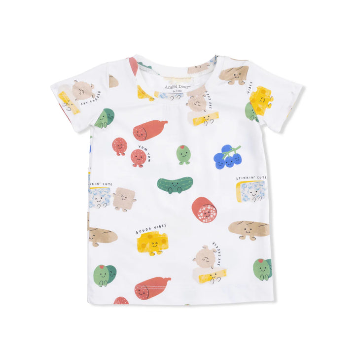 Ivory Charcuterie Cuties S/S Pajama Set