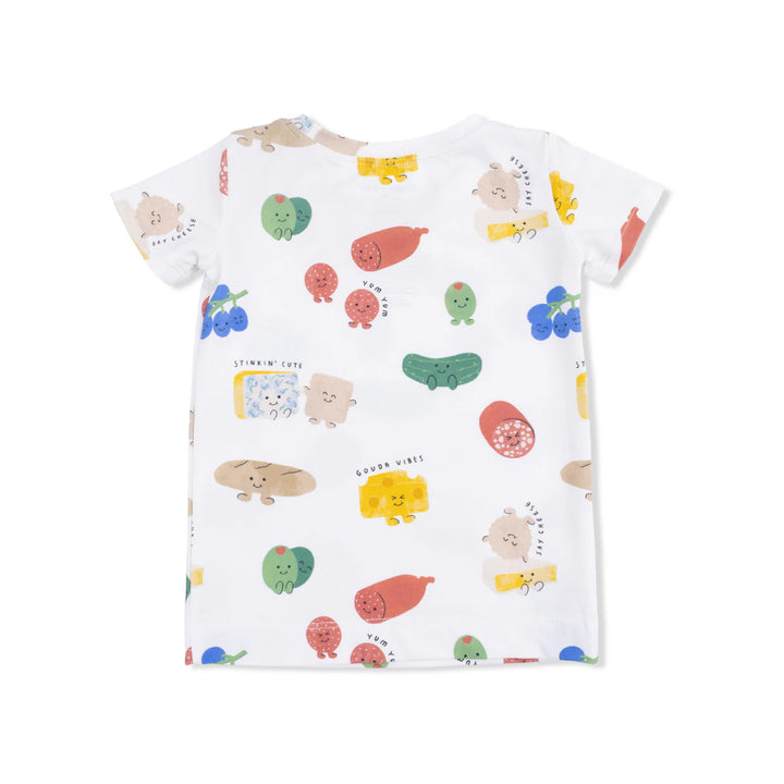 Ivory Charcuterie Cuties S/S Pajama Set