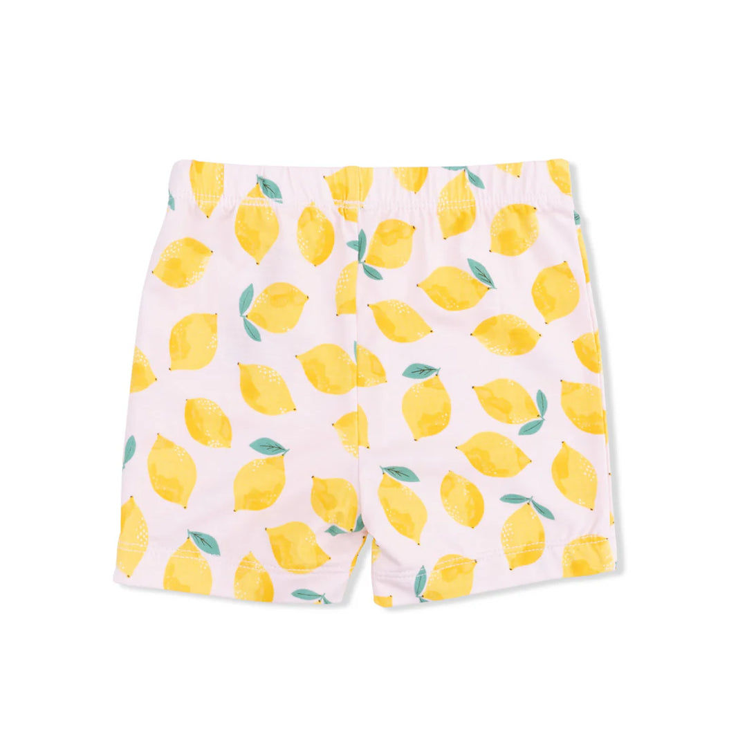 Pink Sunny Lemons S/S Pajama Set