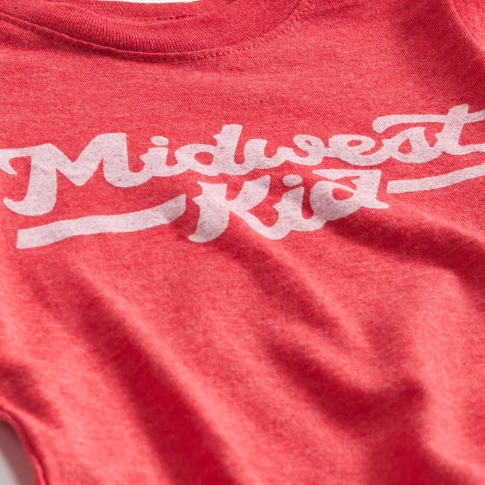 Midwest Kid Red Tee -