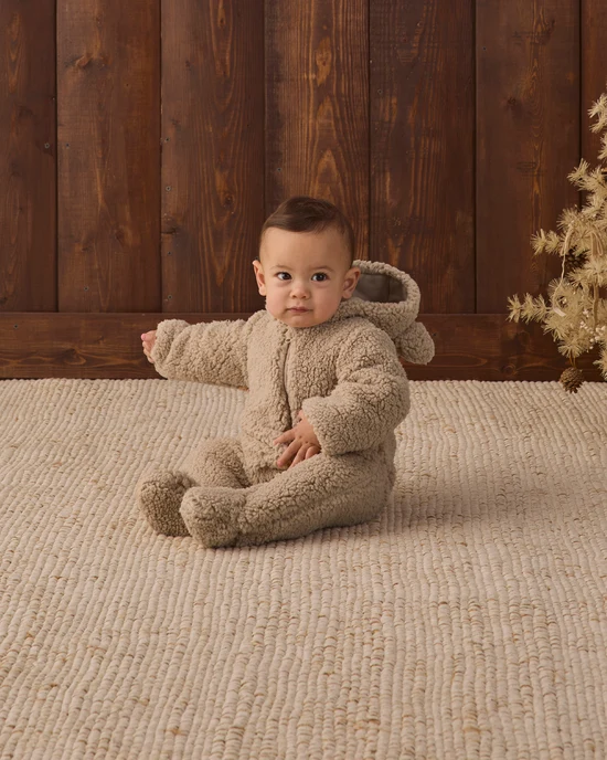 Bear Jumpsuit- Latte