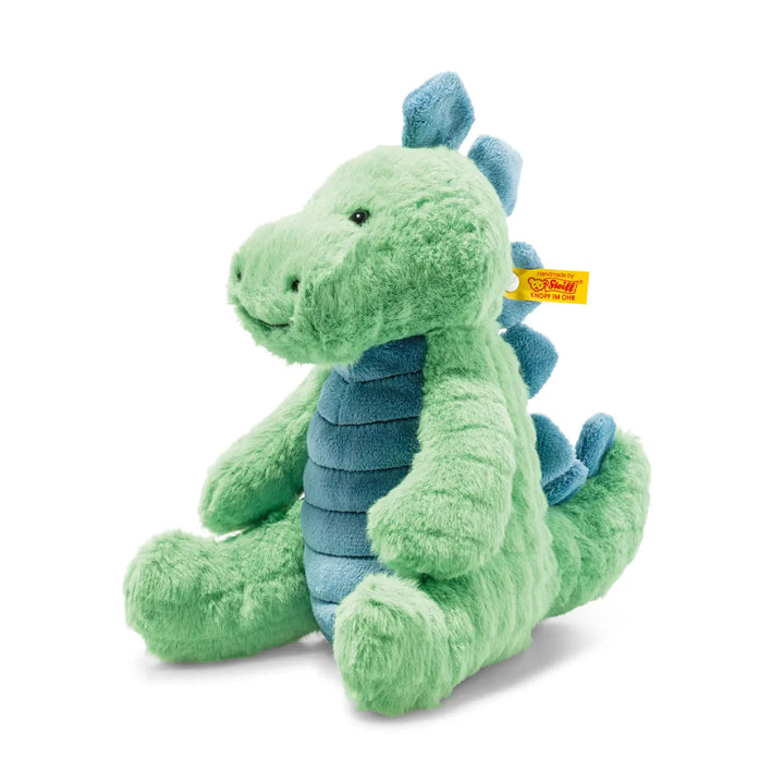 Spott Stegosaurus Blue Dinosaur Plush 11"
