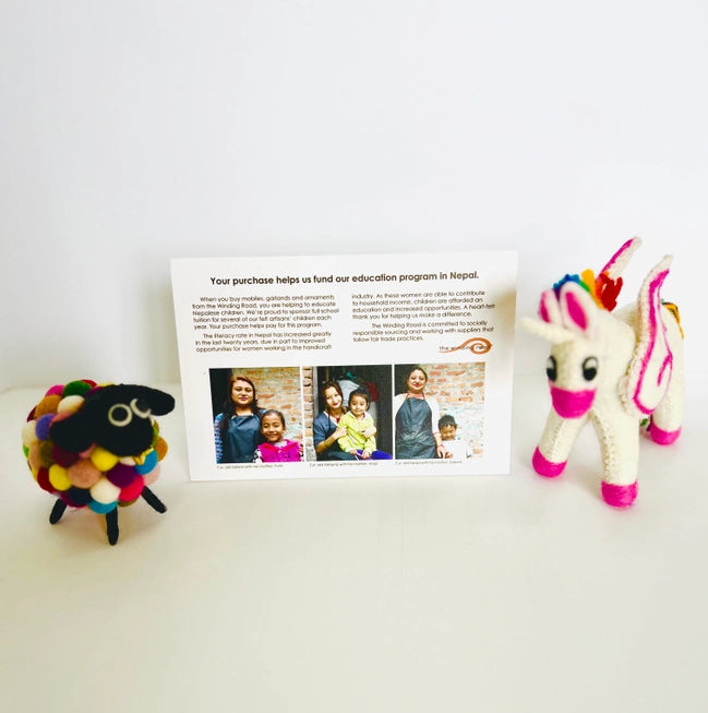 Garden Critters Felt Mobile