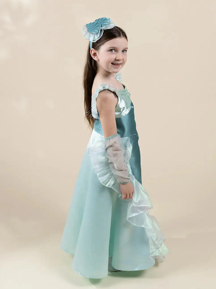 Iridescent Mermaid Play Costume with Headband
