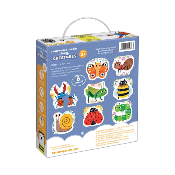 Progressive Puzzles Tiny Creatures 2+ years