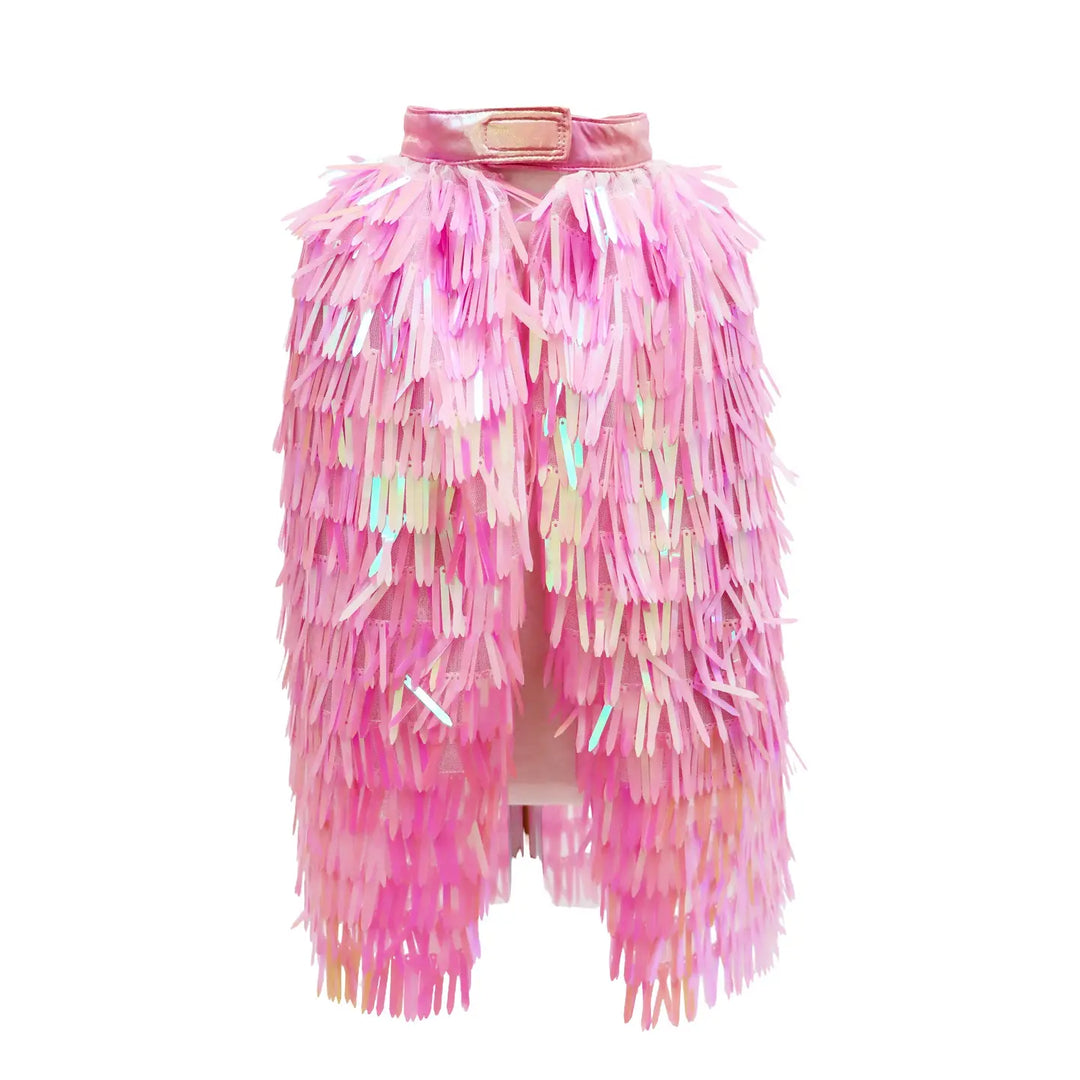 Pink Dance Sequin Cape