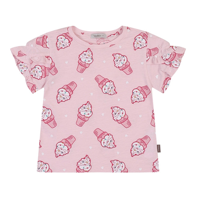 Sweet Ice Cream Cone AOP Tee