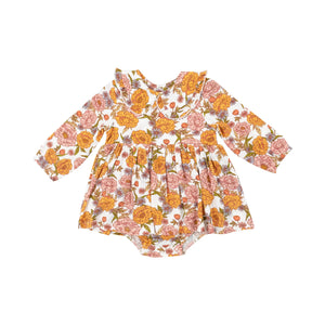 Ambers Floral Peter Pan Collar Skirted Bubble