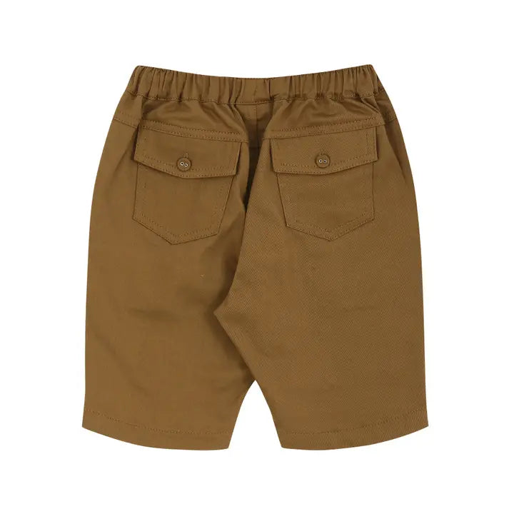 Relaxed Fit Stretchy Bermuda Shorts