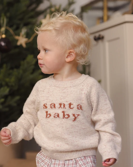 Knit Sweater - Santa Baby