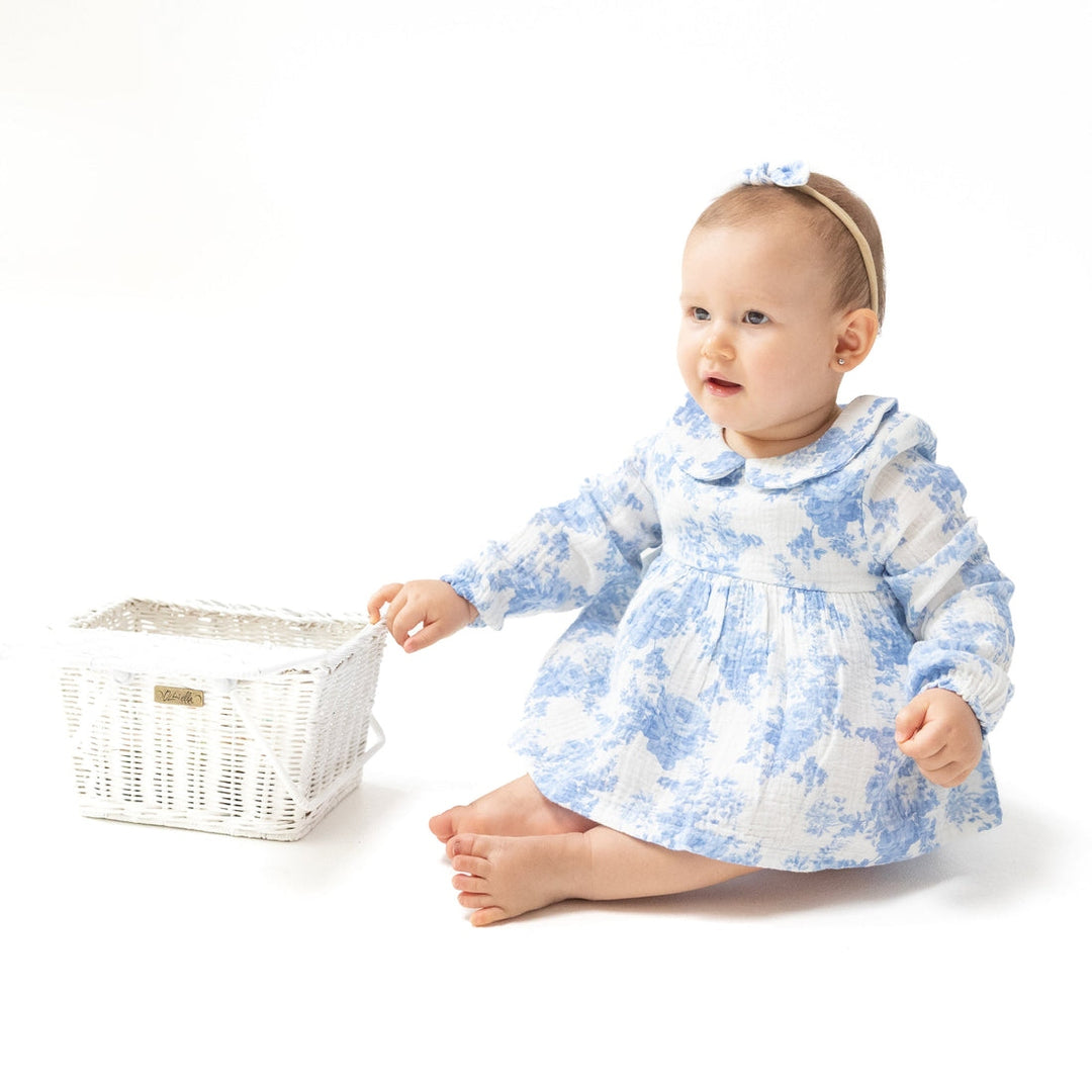 Dream Cottage Peter Pan Collar Skirted Bubble